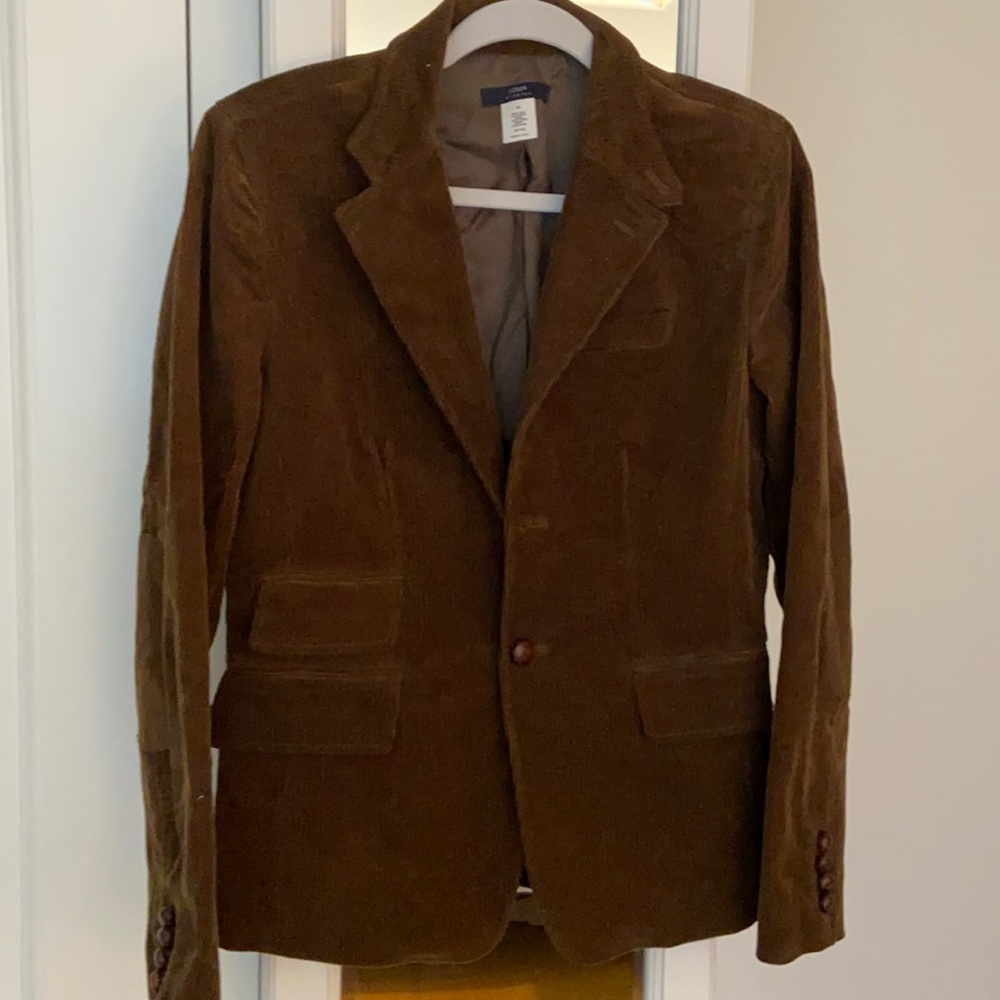 JCrew Brown Riding Blazer size 10